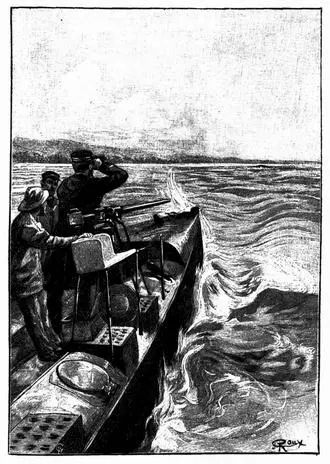 Ein kleiner Kreuzer des Staates Boston war ausgelaufen… (S. 62.)