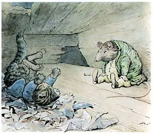 Tom is face-to-face with the rat! Tom is face-to-face with the rat!