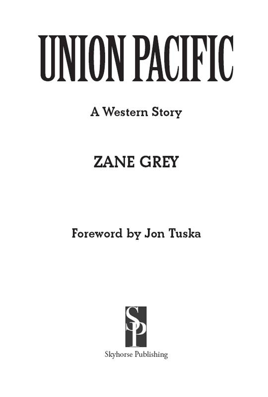 Title Page of Union Pacific
