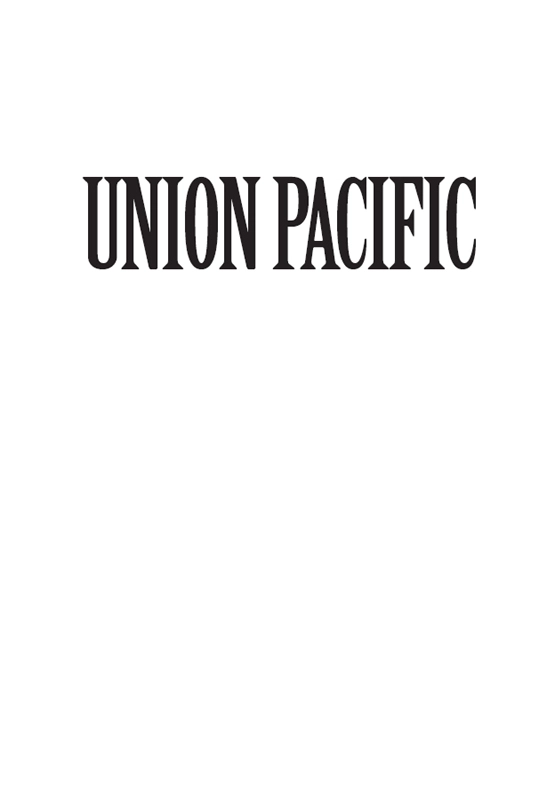 Half Title of Union Pacific