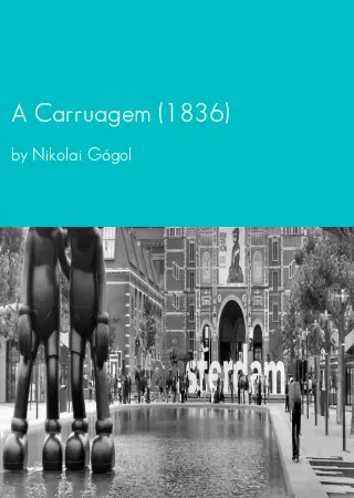 A Carruagem (1836) by Nikolai Gógol pdf Book