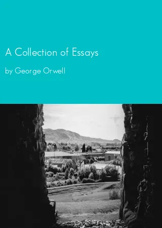 A Collection of Essays by George Orwell pdf Book