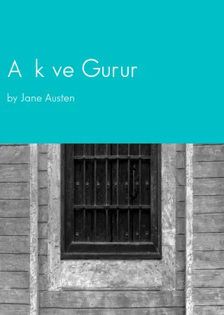 Aşk ve Gurur by Jane Austen pdf Book