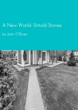 A New World: Untold Stories by John O'Brien pdf Book