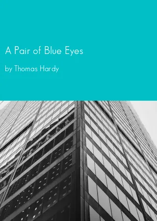 A Pair of Blue Eyes by Thomas Hardy pdf Book