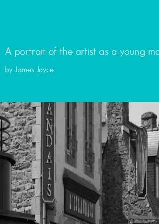 A portrait of the artist as a young man by James Joyce pdf Book