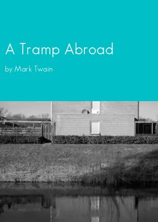 A Tramp Abroad by Mark Twain pdf Book