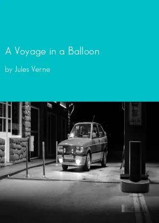 A Voyage in a Balloon by Jules Verne pdf Book