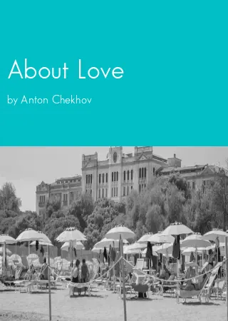 About Love by Anton Chekhov pdf Book