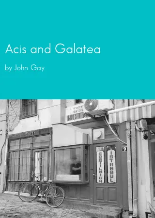 Acis and Galatea by John Gay pdf Book