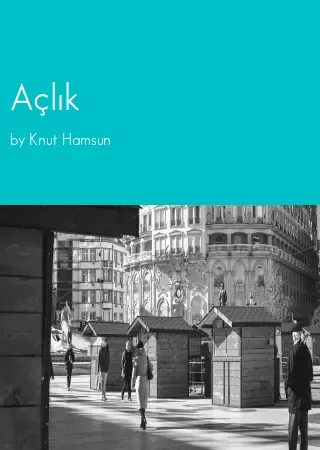 Açlık by Knut Hamsun pdf Book