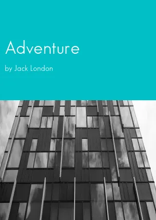 Adventure by Jack London pdf Book