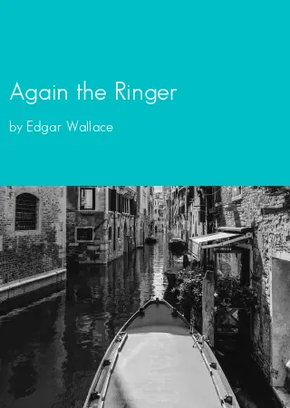 Again the Ringer by Edgar Wallace pdf Book