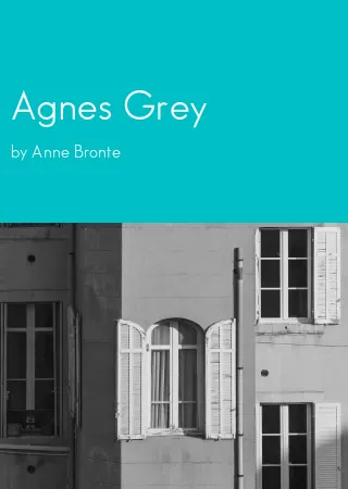 Agnes Grey by Anne Bronte pdf Book