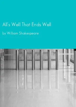 All's Well That Ends Well by William Shakespeare pdf Book