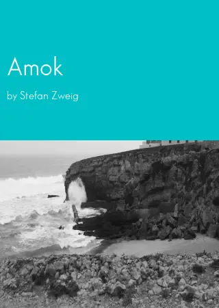 Amok by Stefan Zweig pdf Book