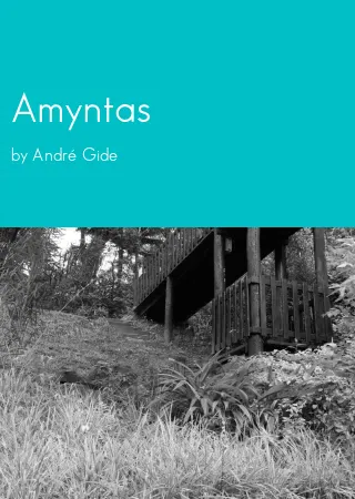 Amyntas by André Gide pdf Book