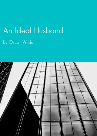 An Ideal Husband by Oscar Wilde pdf Book