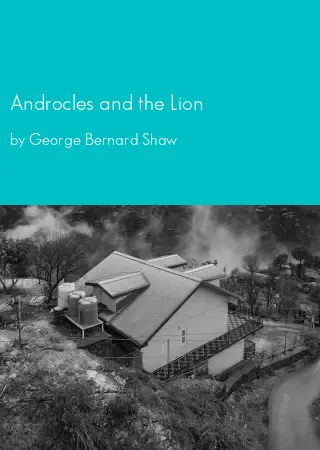 Androcles and the Lion by George Bernard Shaw pdf Book