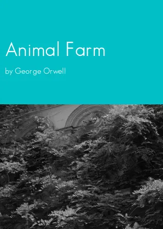 Animal Farm by George Orwell pdf Book