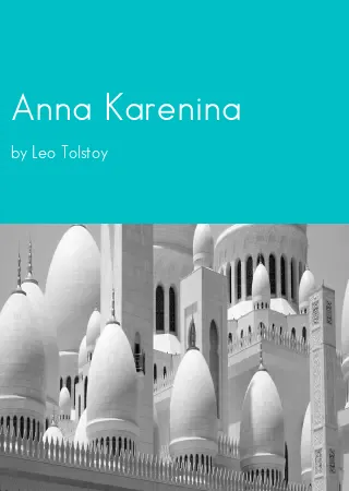 Anna Karenina by Leo Tolstoy pdf Book