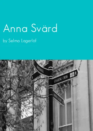 Anna Svärd by Selma Lagerlöf pdf Book