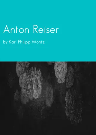 Anton Reiser by Karl Philipp Moritz pdf Book