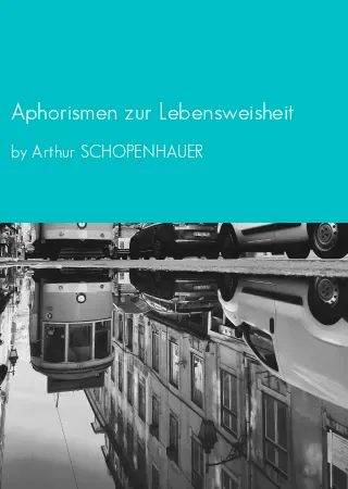 Aphorismen zur Lebensweisheit by Arthur SCHOPENHAUER pdf Book