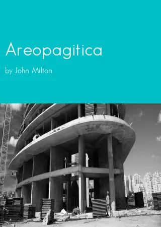 Areopagitica by John Milton pdf Book