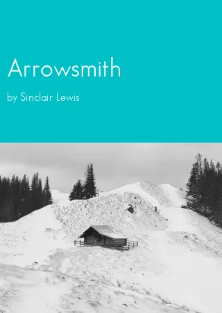 Arrowsmith by Sinclair Lewis pdf Book