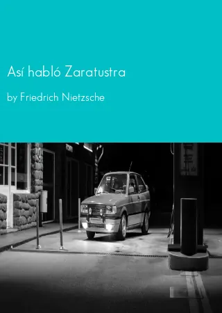 Así habló Zaratustra by Friedrich Nietzsche pdf Book