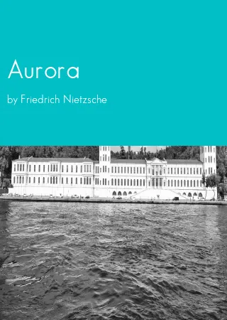 Aurora by Friedrich Nietzsche pdf Book