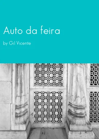 Auto da feira by Gil Vicente pdf Book