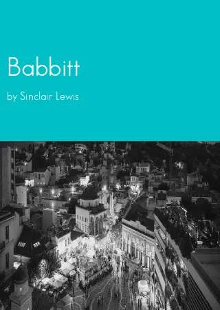 Babbitt by Sinclair Lewis pdf Book