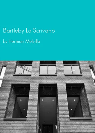 Bartleby Lo Scrivano by Herman Melville pdf Book