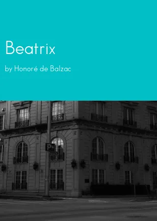 Beatrix by Honoré de Balzac pdf Book