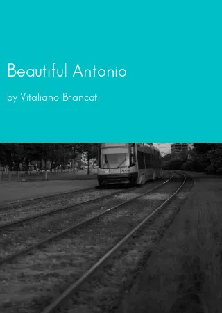 Beautiful Antonio by Vitaliano Brancati pdf Book