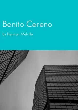 Benito Cereno by Herman Melville pdf Book