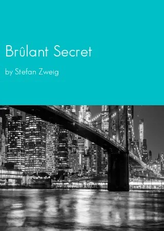 Brûlant Secret by Stefan Zweig pdf Book