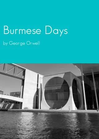 Burmese Days by George Orwell pdf Book