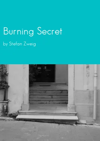 Burning Secret by Stefan Zweig pdf Book