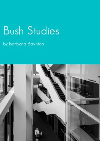 Bush Studies by Barbara Baynton pdf Book