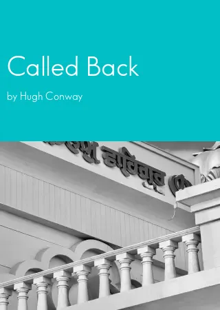 Called Back by Hugh Conway pdf Book