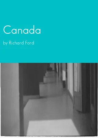 Canada by Richard Ford pdf Book