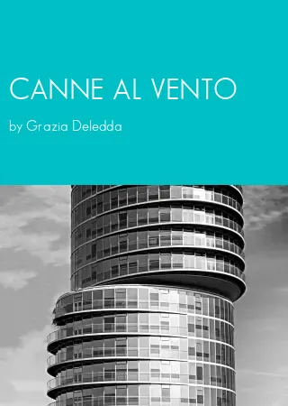 CANNE AL VENTO by Grazia Deledda pdf Book