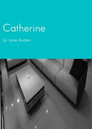 Catherine by Jane Austen pdf Book