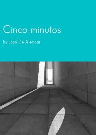 Cinco minutos by José De Alencar pdf Book