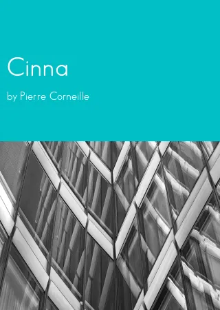 Cinna by Pierre Corneille pdf Book