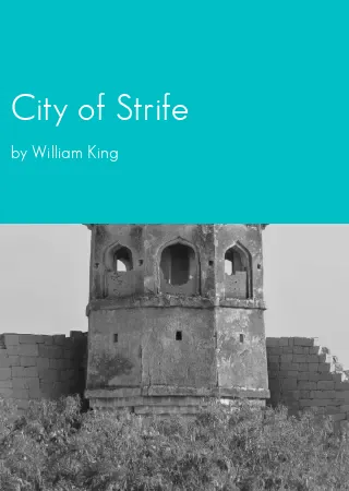 City of Strife by William King pdf Book