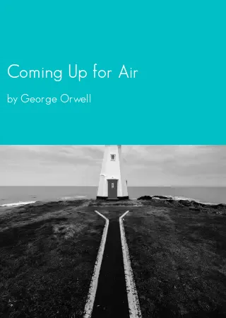 Coming Up for Air by George Orwell pdf Book